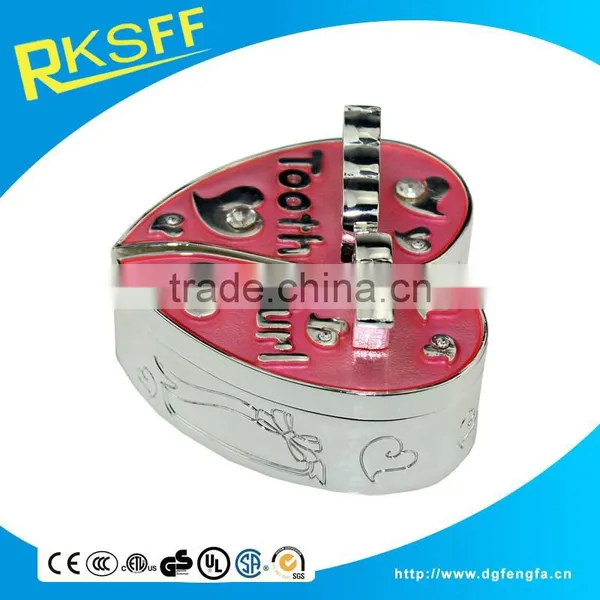 Die Casting Zinc Alloy Hot Sale Baby Caring Tooth and Curl Box Set photo-2