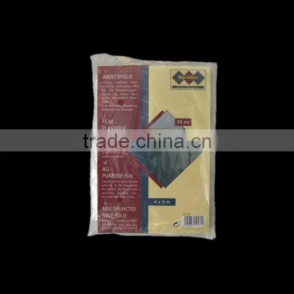 100% Polyester Plastic Sheet Drop Cloth Drop Sheet Used for Family photo-3
