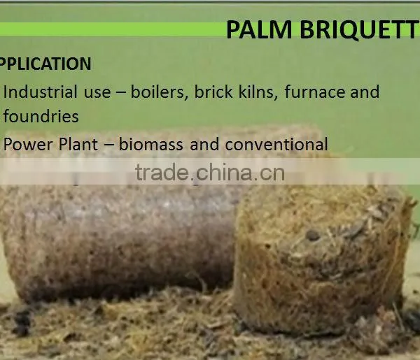 High Calories Biomass Briquette