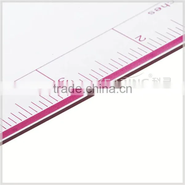 Kearing Flexible 5*30cm Sandwich Line Prinring Patchwork Quilting Ruler Plastic for Fashion Designing #W5151 photo-3