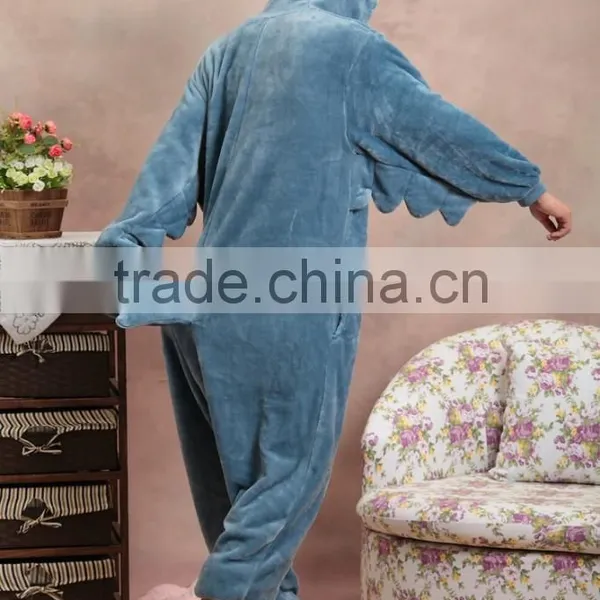 Flannel Cartoon Adult Animal Jumpsuit Animal Pajamas Jumpsuit Owl Design photo-5