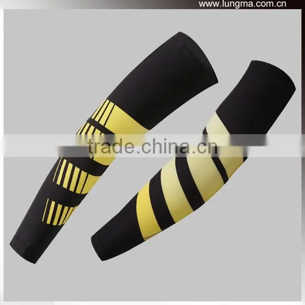 Compression Padded Protective Gear Cyclist Basketball Hex Shooter Arm Sleeve photo-4