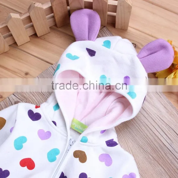 Girls Clothing Plushed Fleece Casual Tops Contrast Color Sweatshirt photo-5