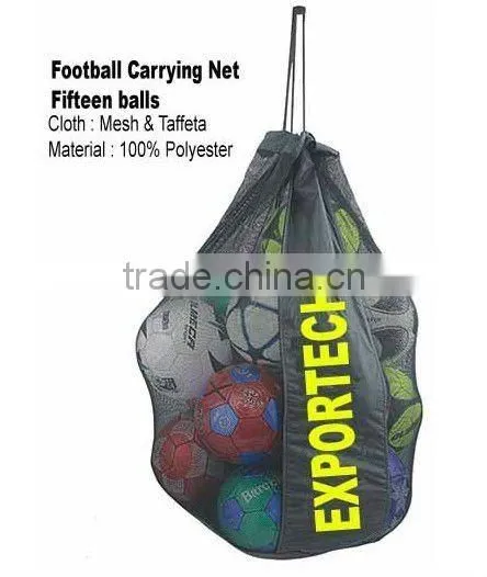 Quality Soccer Ball Carrying Bag For 15 Pcs