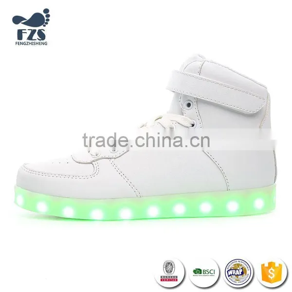 HFR-TS346-8 Factory Price Low MOQ Lovers Blue Sneaker Led Shoes Display photo-4