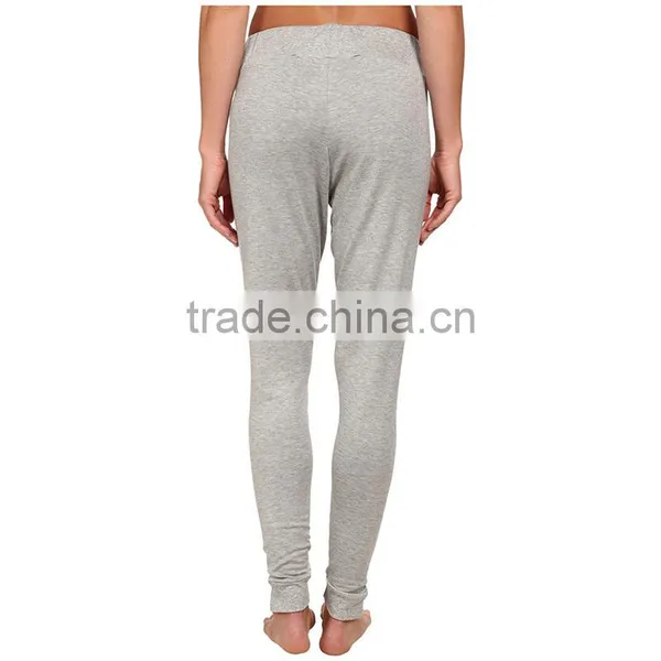Womens New Design Plain Grey Sports Trousers photo-4