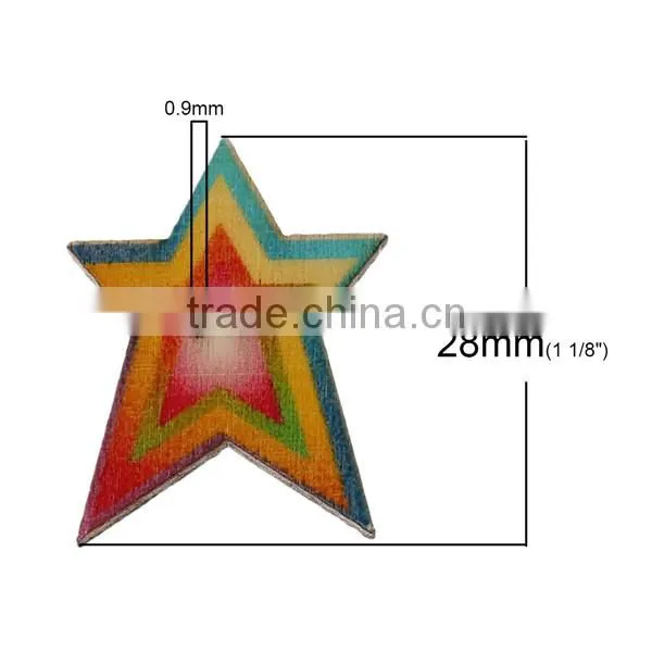 Hot Selling Wood Button With Logo photo-2