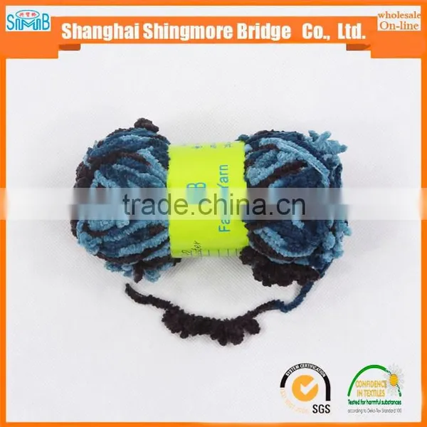 China Novelty Flower Yarn Supplier Hot Wholesale Scarf Fusion Yarn for Yarns Knitting photo-2