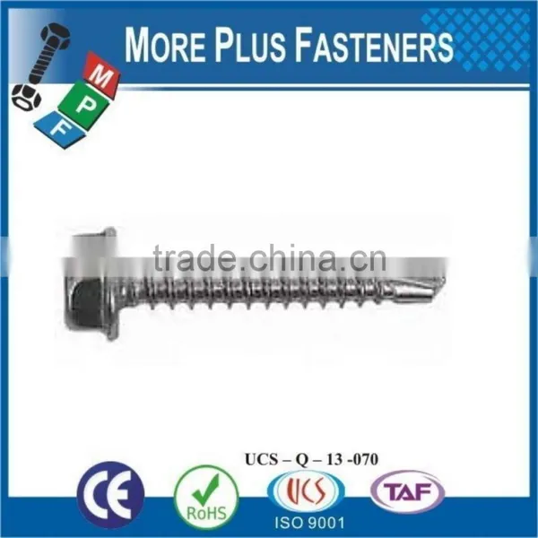 Made in Taiwan DIN 7504N Pan Head DIN 7504P Flat Head DIN 7504K Hex Head Self Drilling Screws Stainless Steel Carbon Steel Zinc photo-3