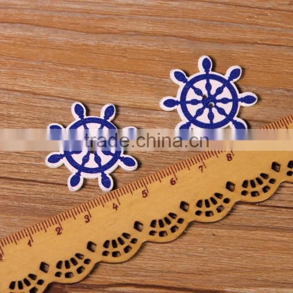 Precision Navigation Series Wood Buttons Coloured Drawing or Pattern photo-4
