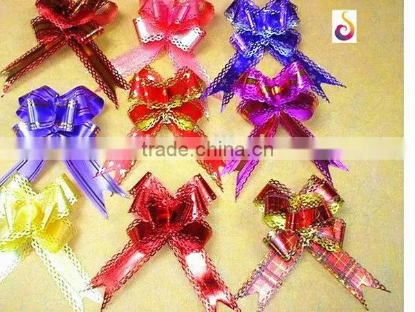 Special Hot Sell Ribbon Bow With Elastic Loop for Shoes photo-3