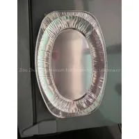 Rectangular Aluminium Foil Container With Colorful Coating photo-2