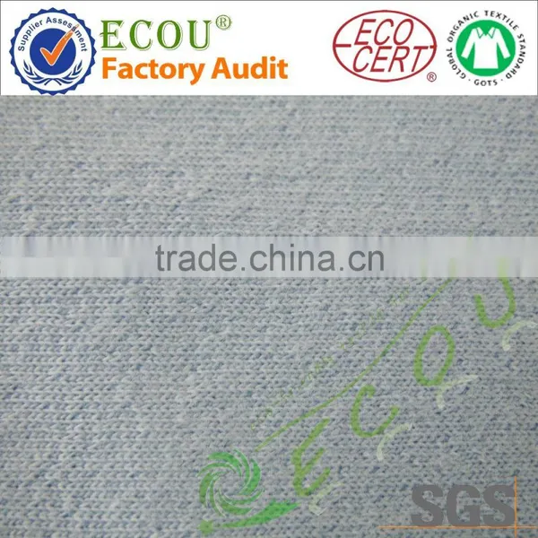 Custom Solid Cotton Jacquard Knit Fabric photo-2