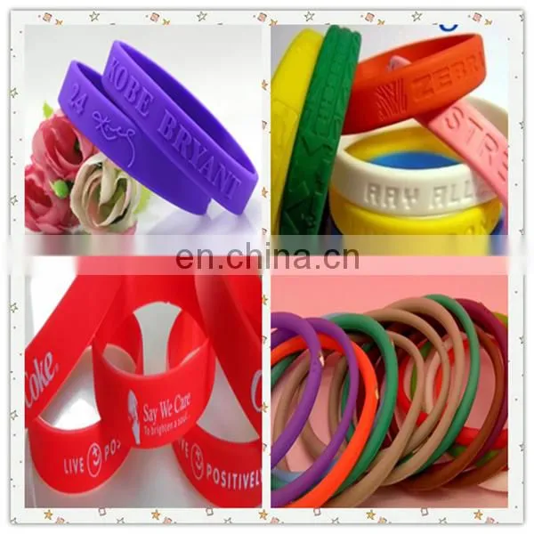 Rubber Band/promotion Wristband/imprinted Silicone Wristband photo-2