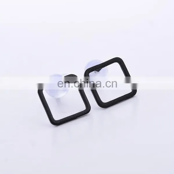 Matte Simple Geometric Triangle Square Multicolor Earrings photo-5