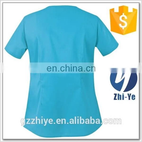 Nurse Wear Snap Front Health Care Uniforms in Hospital photo-2