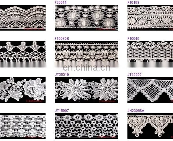 Elastic Black Dress Material 3 cm Nylon Lace Braid photo-5