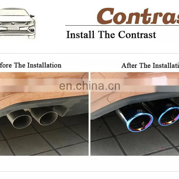Exhaust Pipe Titanium Exhaust Tips photo-5