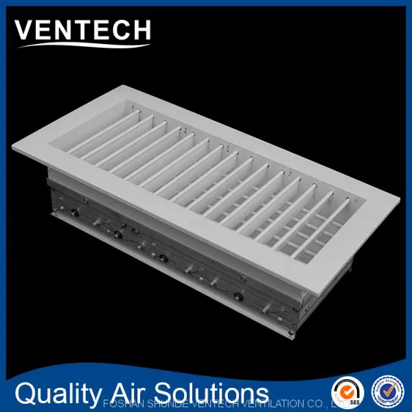 Hvac Ceiling Ventilation Supply Air Register Double Deflection Grille photo-3