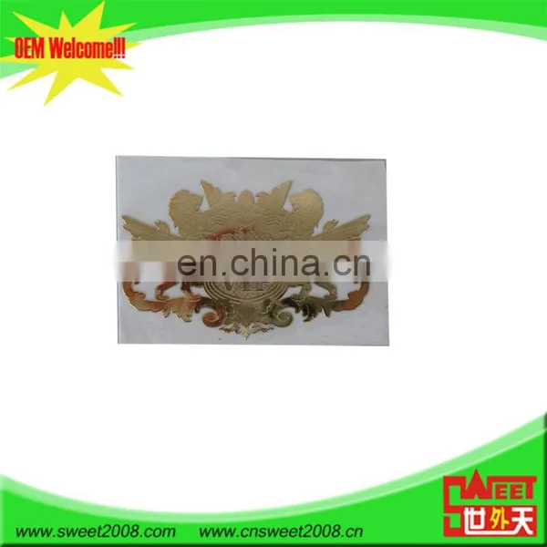 Advertisment and Label Metallic Custom 3d Sticker photo-6