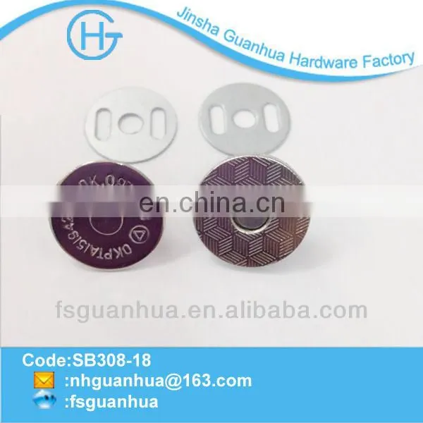2014 18mm Slim Magnetic Button Bag Button China Button photo-4