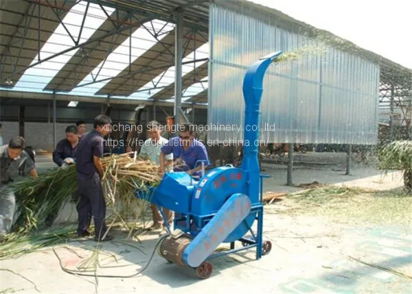 Small Grass, Millet Straw, Rice Grass, Wheat  chaff Cutter Machine photo-3