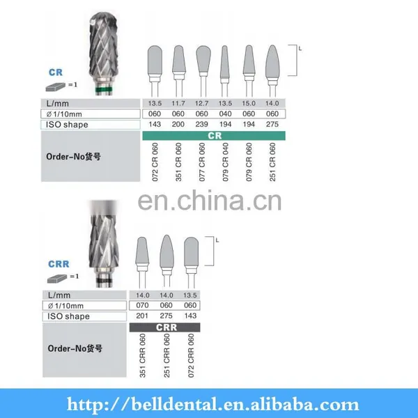 High Quality Dental Carbide Burs Tungsten Bur photo-5