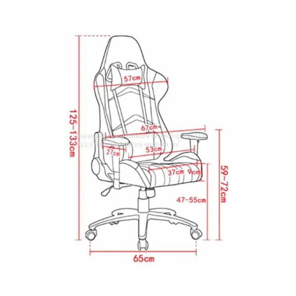 ZX-1220Z Ergonomic Adjustable Multi-fuction Office Racing Gaming Chair photo-3