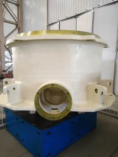 Crusher Spare Parts HP500 Main Frame Assembly Metso