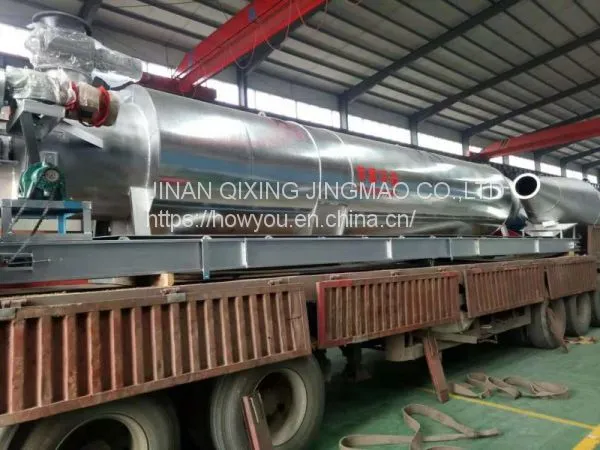 Customize Wood Chips Sawdust Coffee Grounds Drying Machine 3 Pass Rotary Dryer With ISO Verfied photo-5