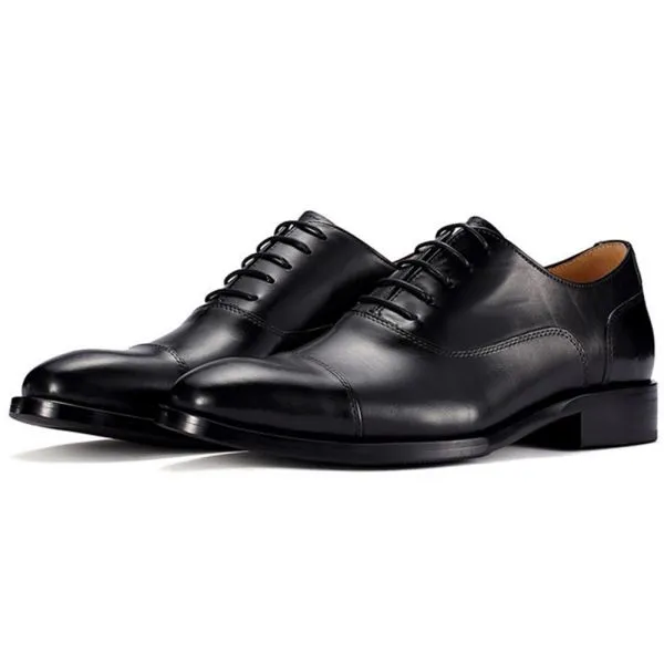 Height Increasing Elevator Dress Shoes Genuine Leather photo-3