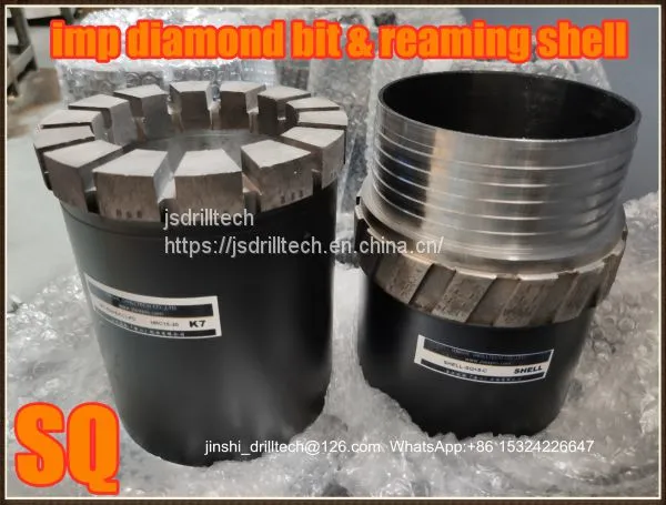 SQ SQ3 Impregnated Diamond Core Drill Bits, Exploration Drilling Bit, Rock Coring, Geotechnical Drilling Bits photo-2