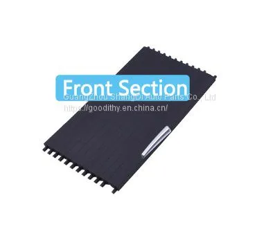 Interior Car Drink Water Cup Holder Cover Trim Zipper Rolling Curtain For BMW X5 X6 E70 E71 E72 2007-2014