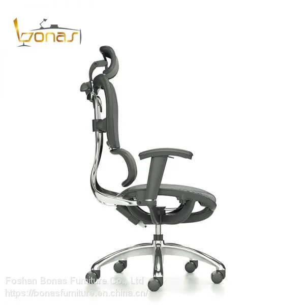 High Quality Executive Mesh Ergonomic Office Chair With Headrest for Boss photo-3