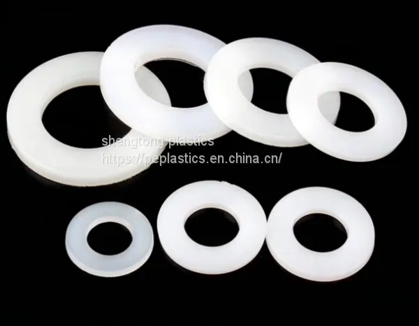 White Color Nylon and Uhmwpe Plastic Spacers,washers photo-2