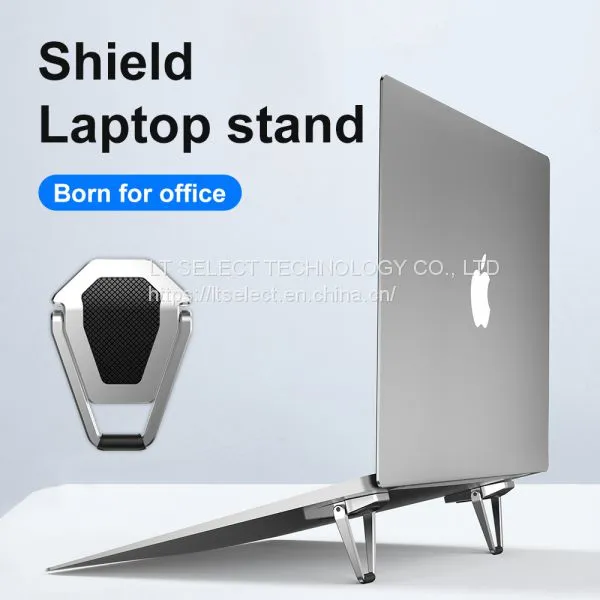 Aluminum Invisible Laptop Stand Foldable photo-4