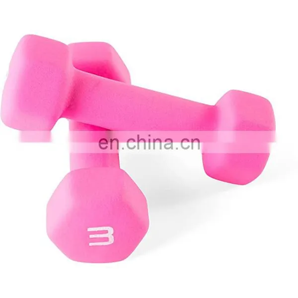 Ladies Kids Fitness Plastic Dipping Dumbbells Plastic Dip Dumbbell Sets photo-7