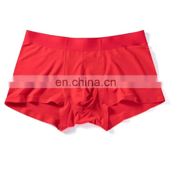 Comfort No Ride-up Modal Spandex Mid-waist Men's Underwear Boxer Briefs Breathable Seamless Underwear Men photo-2