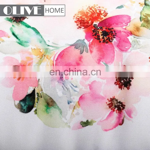 Hot Sale Custom Design Flower Paint Printed Decorative Pillow Outdoor Cushions for Car photo-5