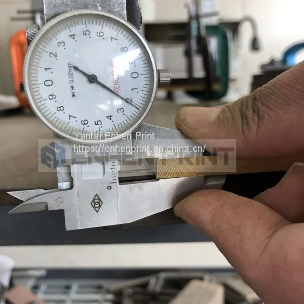 High Strength Hardness CNC Brass Plate for CNC Engraving photo-5