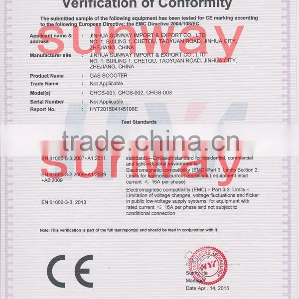 49cc 2-Stroke Mini Gas Scooter,Gasoline Scooter CE Approved photo-2