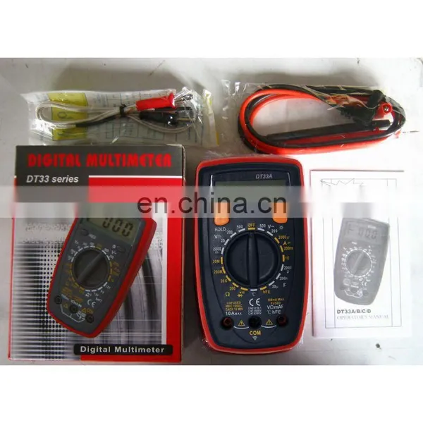 Frankever Small Multimeter With Backlight DT33A Handheld Digital Multimeter photo-3