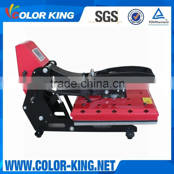 Fujian Colorking Semi Auto Open Heat Transfer Press Machine Cap Sublimation Hot Press Printing Press photo-4