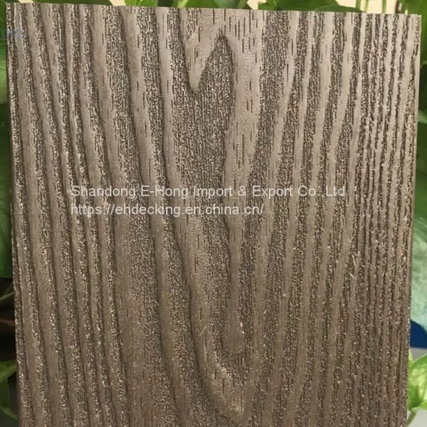 3D Embossing EHC140H24 WPC Wall Panel Wholesale Wpc Decking Factory photo-5
