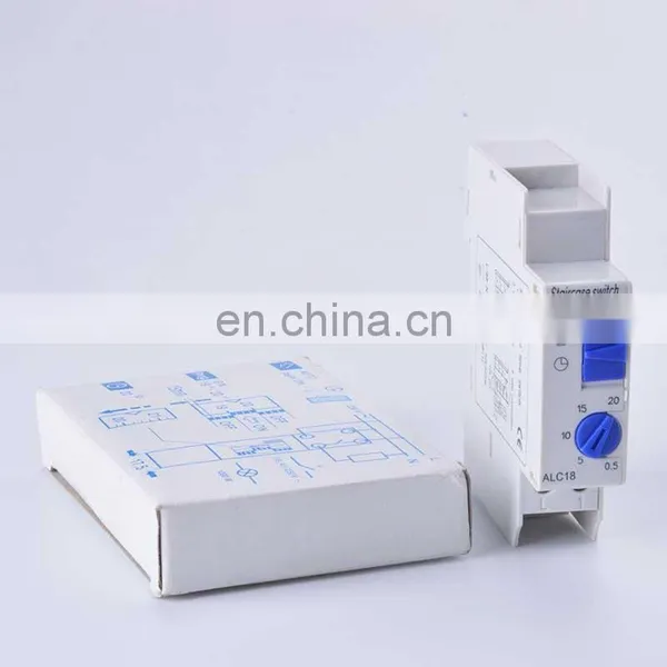 ALC18 Din Rail Staircase Lighting Timer Switch Timer Relay 220VAC 16A Used for Corridor Lighting Mechanical Din Rail Timer photo-5