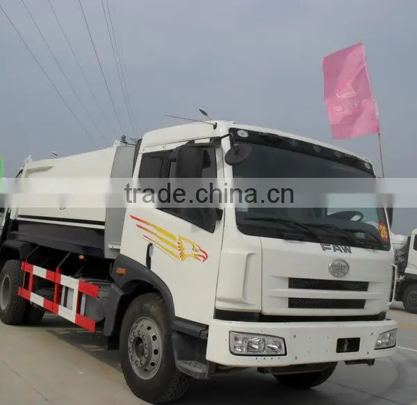 5 Cubic Meters Jiefang Small New Refuse Compactor Trucks photo-6