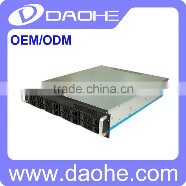 2U 8bay 550mm Length for Surveillance Rackmount Chassis photo-2