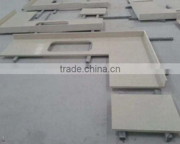 Prefab Kitchen Quartz Countertops photo-3
