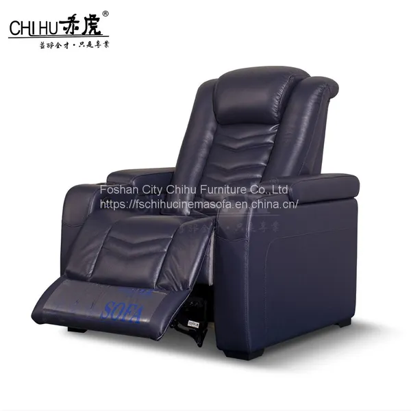 Modern Design Recliner Home Theater Sofa With Electric photo-3