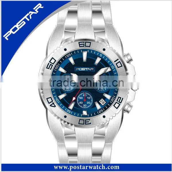 Men Stainless Steel Automatic Watch Japan Movement Quartz Watch photo-3